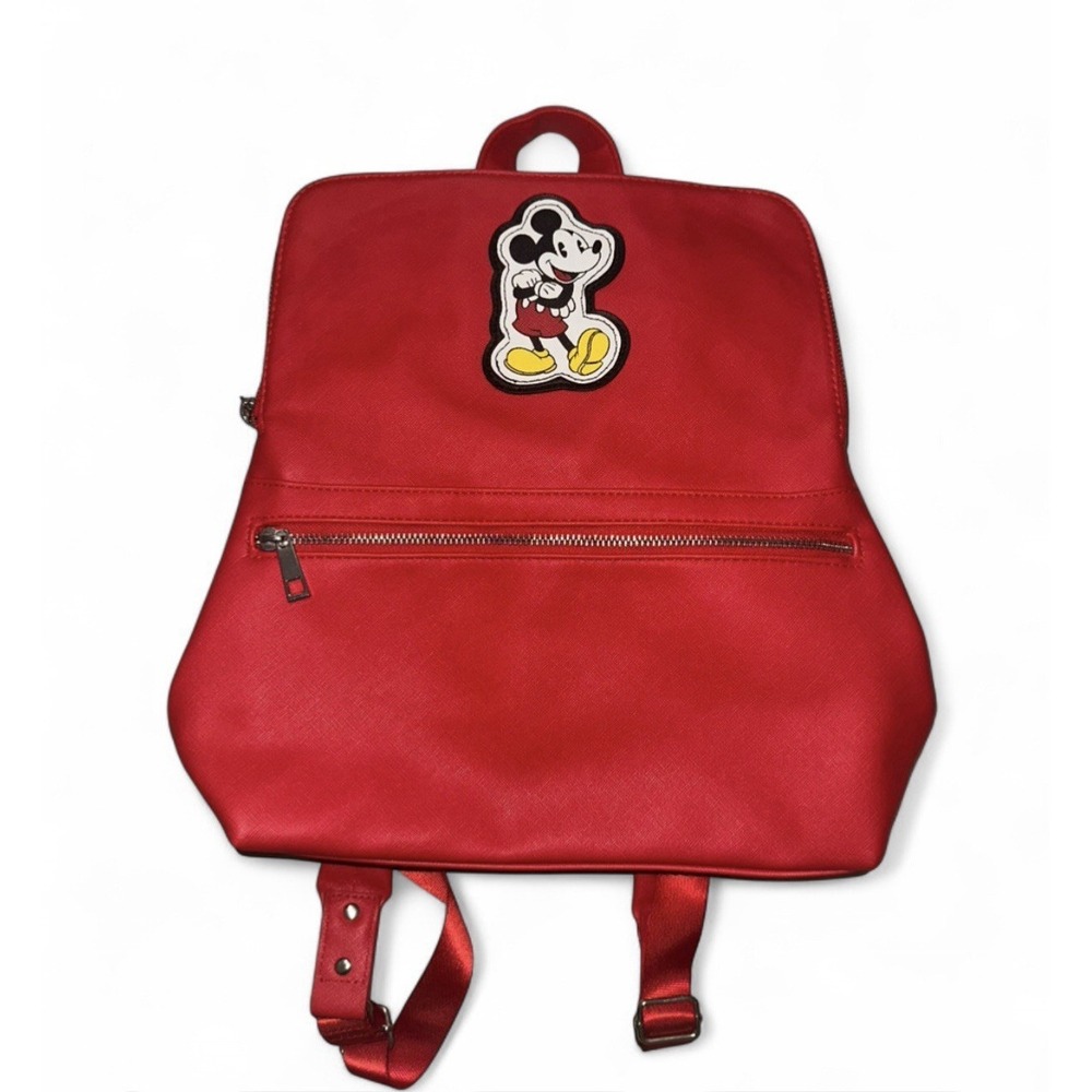 Disney‎ Brand Mickey Mouse Red Backpack Adult Disney Franchise Character Theme